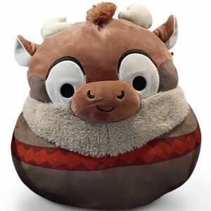 EUC 14" Sven Frozen Squishmallow Disney Appa Plush Stuffed Animal Pillow